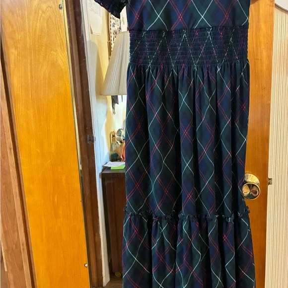 Ralph Lauren Navy and Red Plaid Dress Shirt - Picture 2 of 5